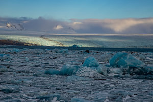 Landschaft Island, Jökulsárlón und Diamond Beach