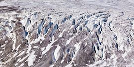 Glacier trekking on the Rhone Glacier in Switzerland by Werner Dieterich