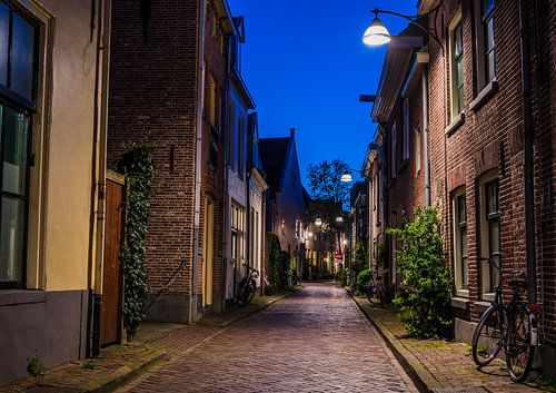 Lege straat in Zwolle