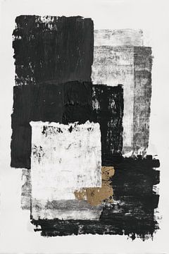 Abstracte geometrische blokken II van Jordão Abreu