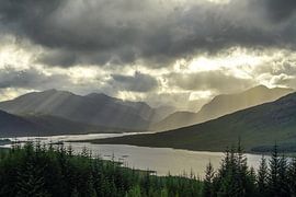 Light over the highlands by Dirk van Egmond