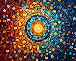 Mandala | Colourful Mandala by Abstract Painting