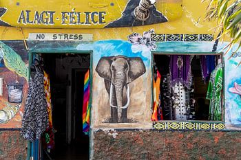 Kap Verde, die Insel Sal mit ihren frischen Farben.