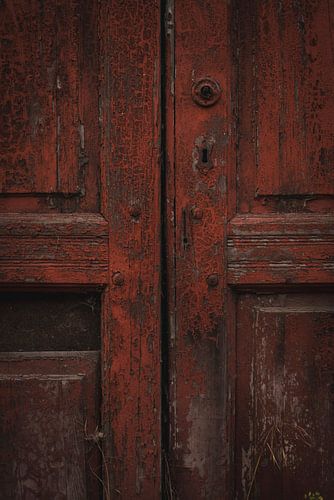 De oude gesloten poort