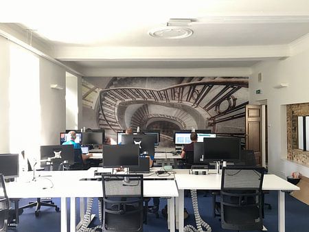 Der Weg nach unten - Treppenhaus