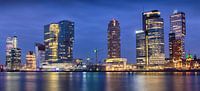 Rotterdam Skyline @ Night van Jack Tet thumbnail