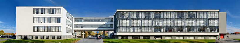 Bauhaus Dessau Panorama von Panorama Streetline