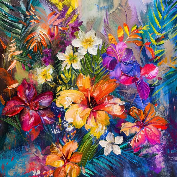 Blühender Garten von ARTemberaubend