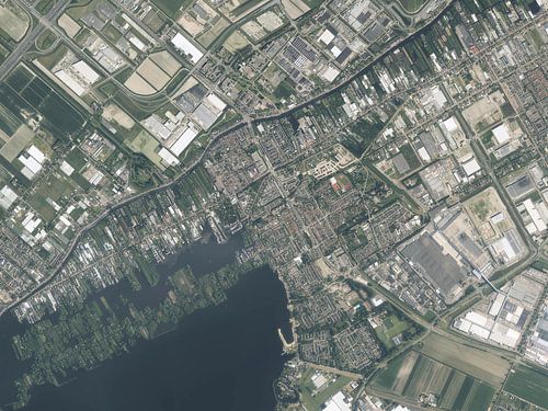 Luchtfoto van Aalsmeer