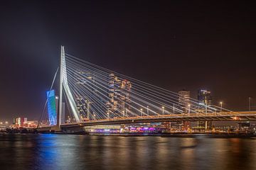 Erasmus Bridge Rotterdam by Wim Kanis