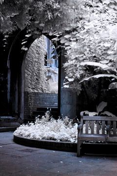 St Dunstan's in the East, City of London - silver by Helga Novelli