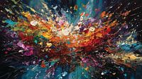 Abstract splash Art