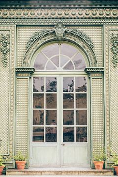 Green Door in Versailles by Patrycja Polechonska