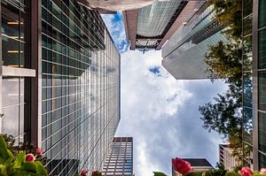 Wolkenkratzer in Manhattan New York von Kurt Krause