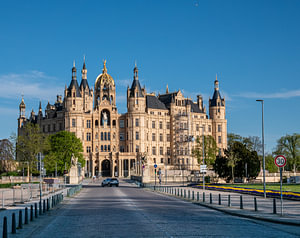 Schloss von Schwerin in Mecklenburg-Vorpommern