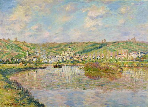 Claude Monet,Late namiddag van Vetheuil
