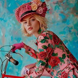 Beautiful portrait of a woman by Hetty Lamboo