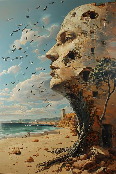 Dali Painting | Surrealism Painting | Abstract Painting by AiArtLand