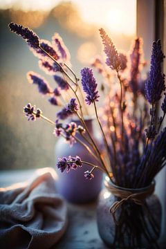 Lavender And Sunset von Treechild