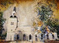 Church In Laxsjö, Sweden