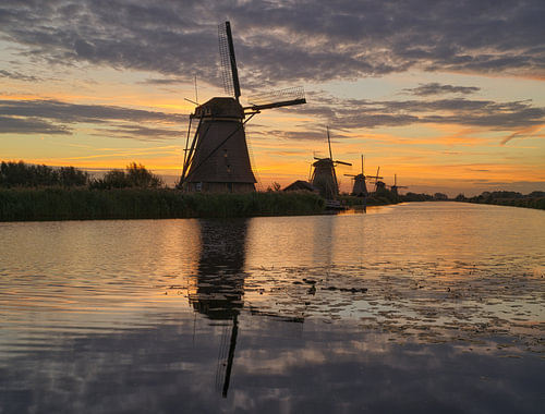 Kinderdijk, UNESCO-Weltkulturerbe – Niederlande