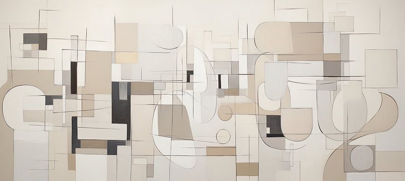 Abtract | Abstract Nr. 43087 von Wunderbare Kunst