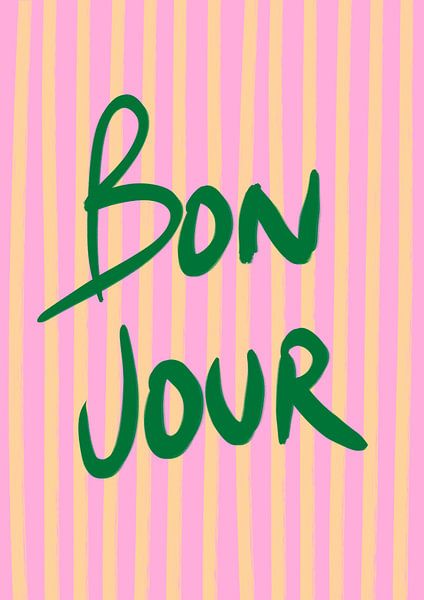 Bonjourgy Ratioiso van Grace Digital Art Co