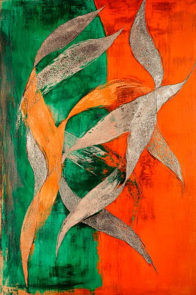 Abstrakte Formen in leuchtenden Farben von Poster Art Shop