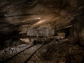 Oude mijnwagentjes in een steengroeve van Olivier Photography thumbnail