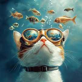 Chat et poisson
