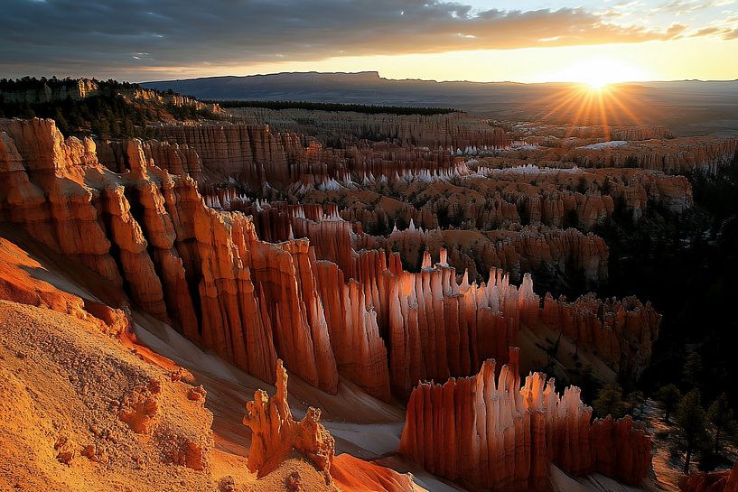 Bryce Canyon von fernlichtsicht