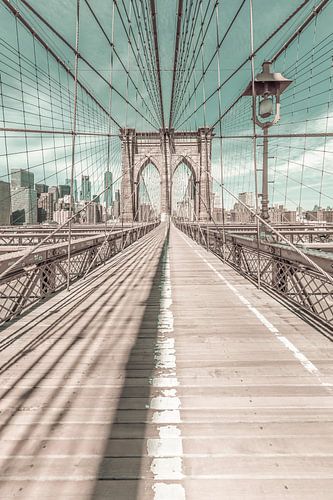 NEW YORK CITY Brooklyn Bridge | stedelijke vintage stijl