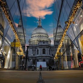 St Paul's kathedraal in Londen van Marnix Teensma