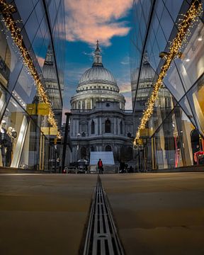 St Paul's kathedraal in Londen van Marnix Teensma