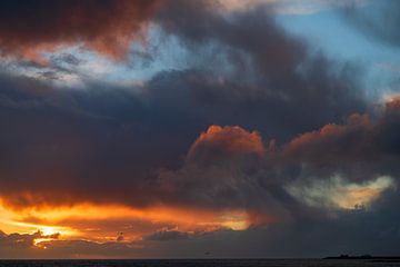 Depressie aan de waddenkust