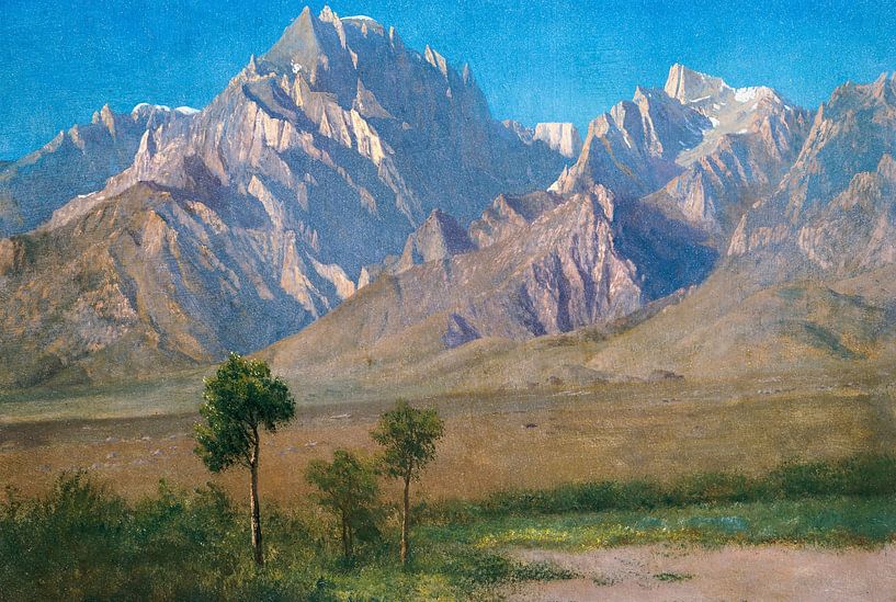 Albert Bierstadt,Camp Independence Colorado by finemasterpiece