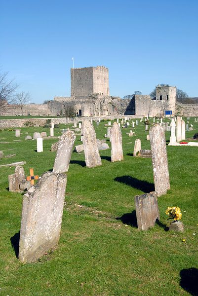 Portchester Castle van Richard Wareham