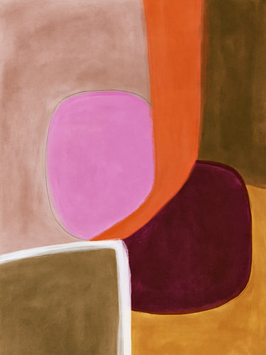 Chromatische Balance | Abstrakte Leinwand-Malerei von Frank Daske | Foto & Design