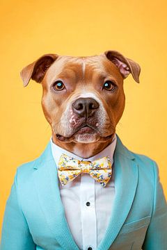 American Staffordshire Terrier von Poster Art Shop