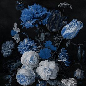 Still Life - Delft Blue by Marja van den Hurk