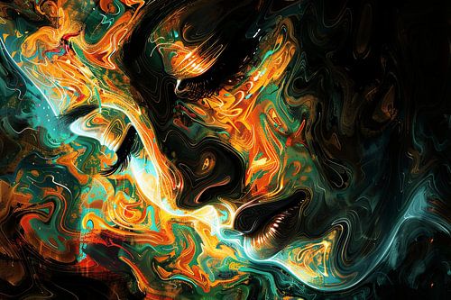 schilderachtig beeld vrouw