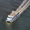 Triptych 1/3 - Arrival ferry Vlieland by Roel Ovinge