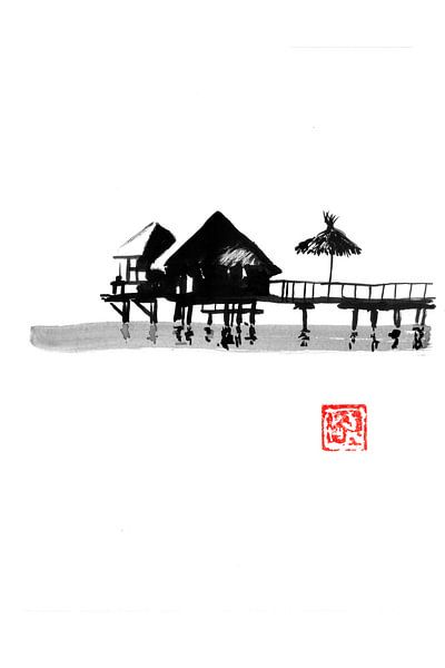 bungalow by Péchane Sumie