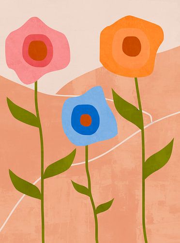 Blumen in der Wüste von Claudio Chagas