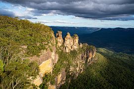 the three sisters in sunset by Stefan Havadi-Nagy