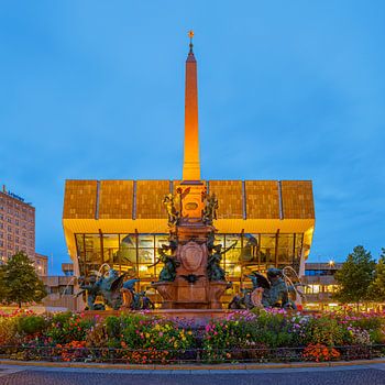 Mendebrunnen, Leipzig