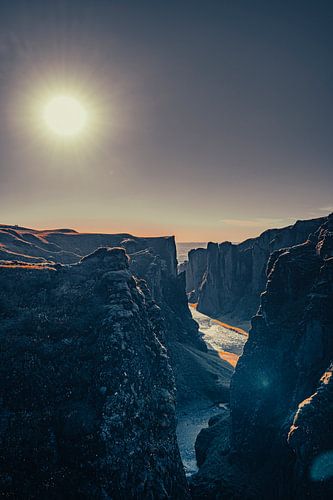 Fjaðrárgljúfur in IJsland