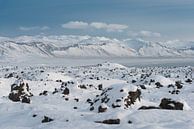 IJslands winterlandschap von Gerry van Roosmalen Miniaturansicht