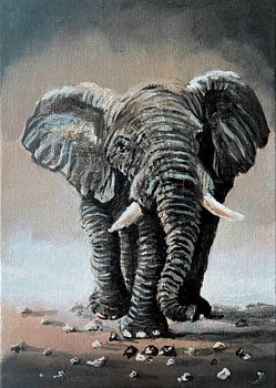 Elephant painting