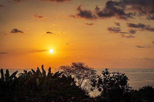 Tropische zonsondergang Uvita – Costa Rica